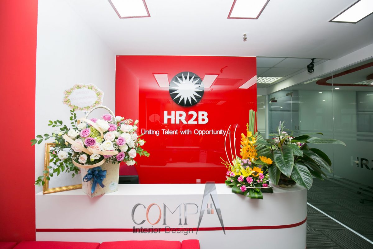 Thiết kế văn phòng công ty nhân sự HR2B